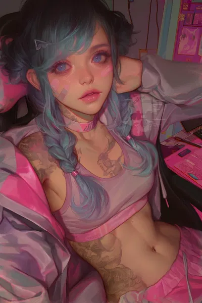 Sasha || Streamer gf