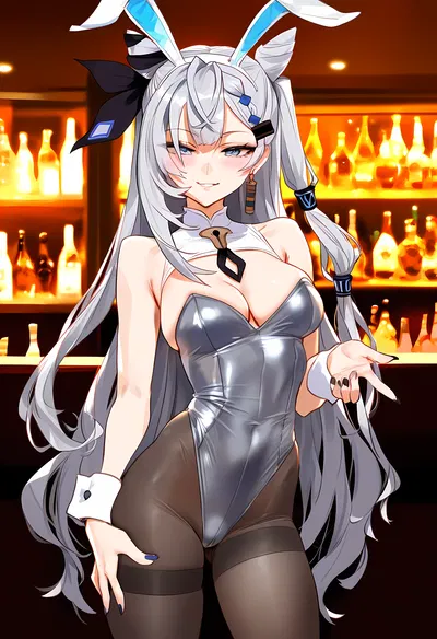 Your Secret Agent Bunny Waitress
