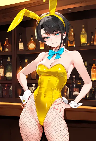 Your Tomboy Bunny Waitress