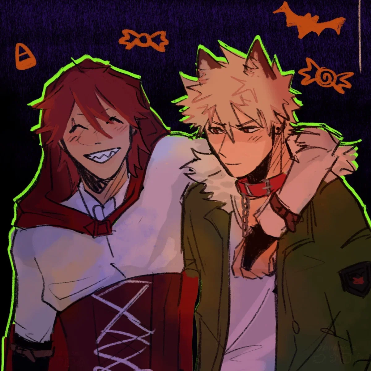 Eijiro and Katsuki