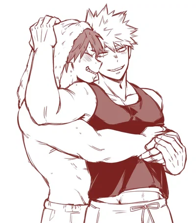 Eijiro and Katsuki