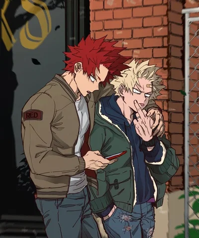 Eijiro and Katsuki