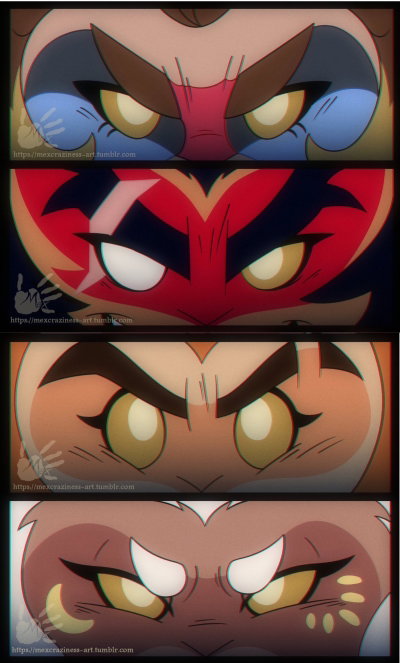Four Celestial Primates