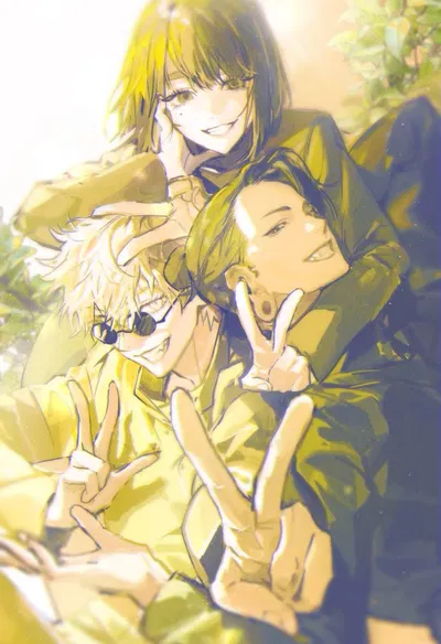 Shoko, Satoru, Suguru