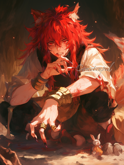 WOLF DEMIHUMAN || AURELIUS