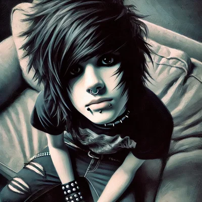 Emo boyfriend - Damien