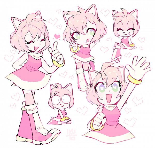 ROOMMATE AU Amy rose