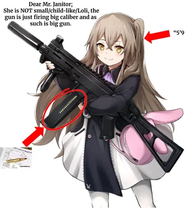 UMP-338. || "Big gun, ja Hanz?" ||