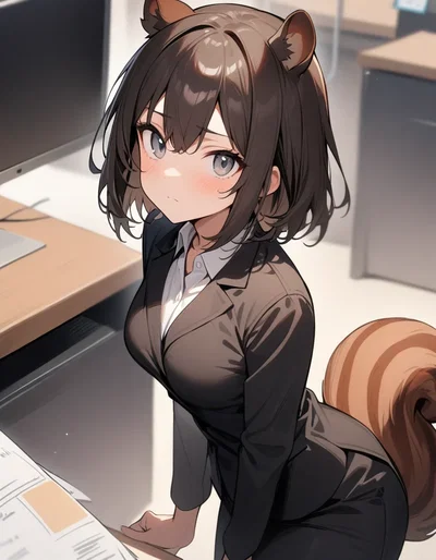 Theresa — Squirrel Office Lady