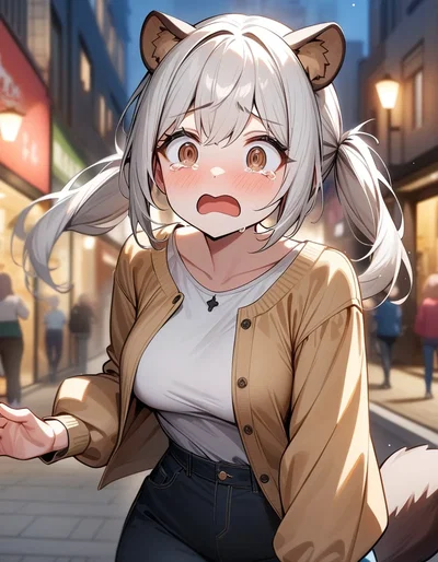 Raccoon Girl NTR