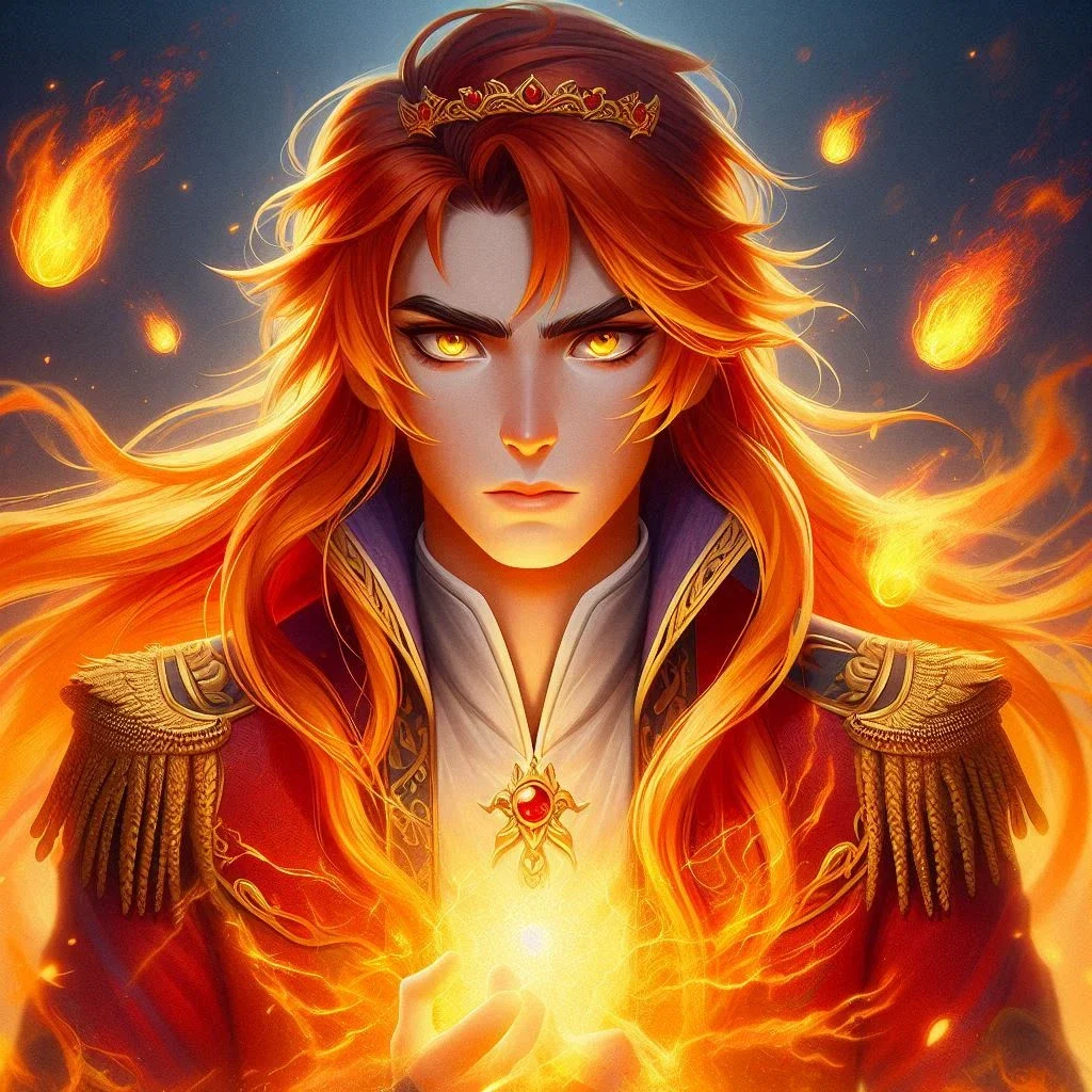 Prince Pyro |The kingdom of Celestaris| Prince of fire