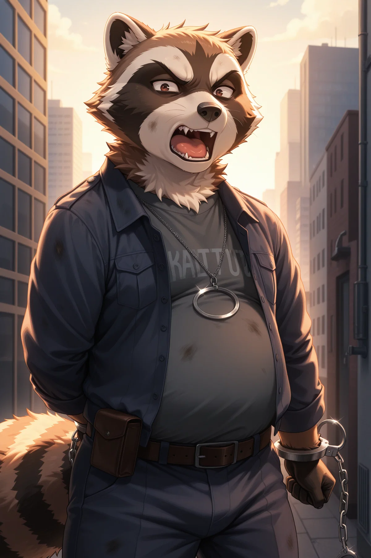 Rodney Wheeler -Asshole Criminal Raccoon