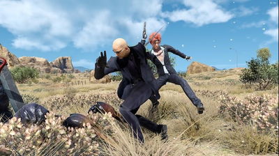 Prompto and Reno