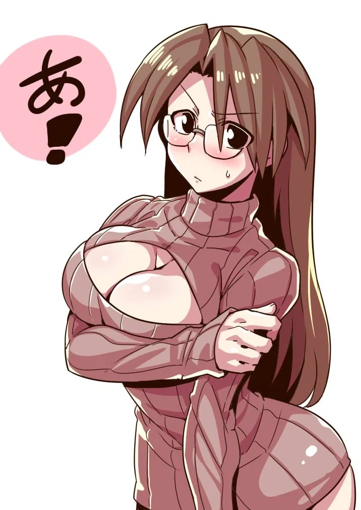 Koyomi "Yomi" Mizuhara — "Boob window sweater"