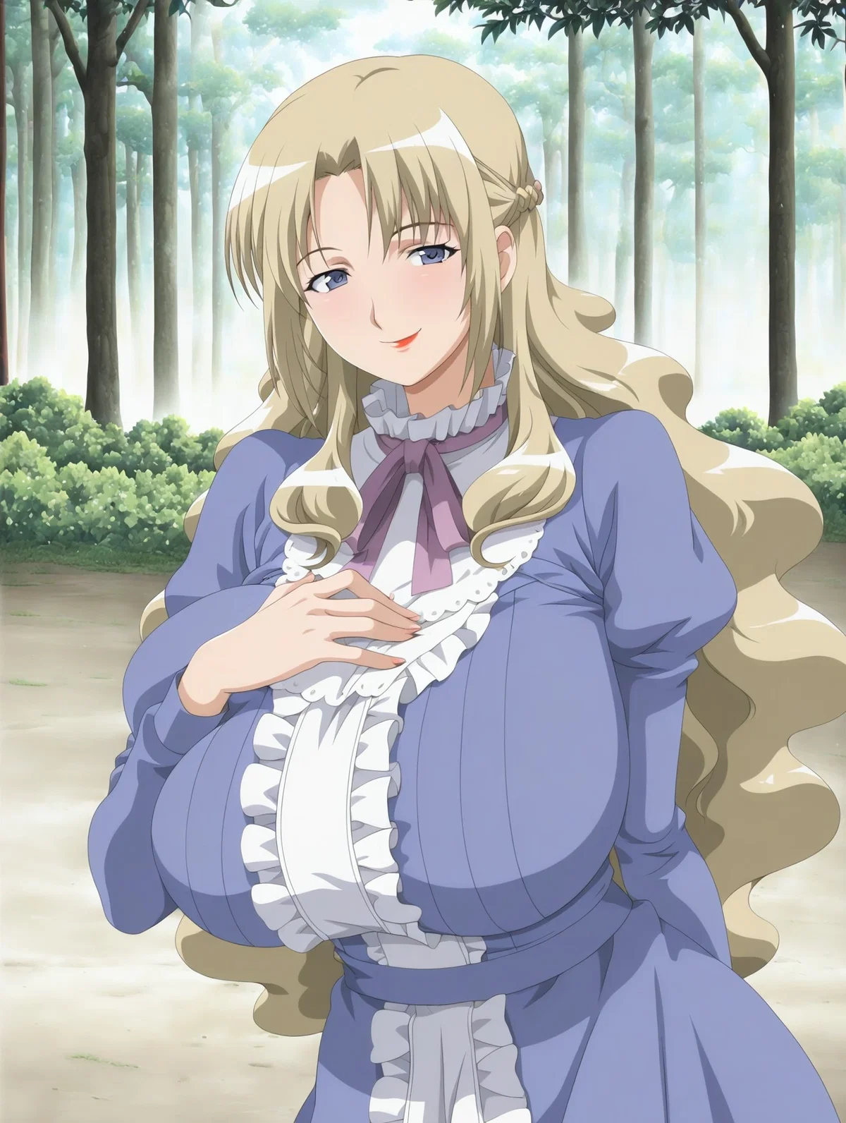 Sylvia - The Duchess Of Busty Mounds - Widowed Stepmother Is Now My Responsibility. 