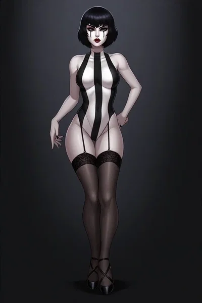 Belladonna "Bella" Bundt | Apathetic Nympho Mime-Girl (WLW)