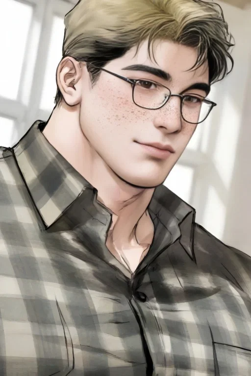 Your boyfriend's friend is a nerd