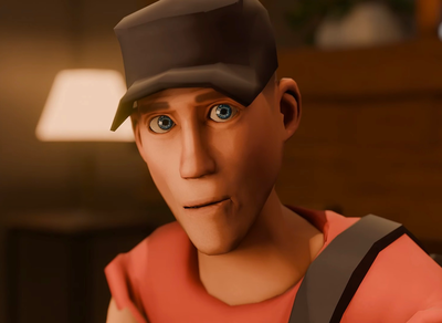 Scout - TF2 Merc trying a bar for the 1st time