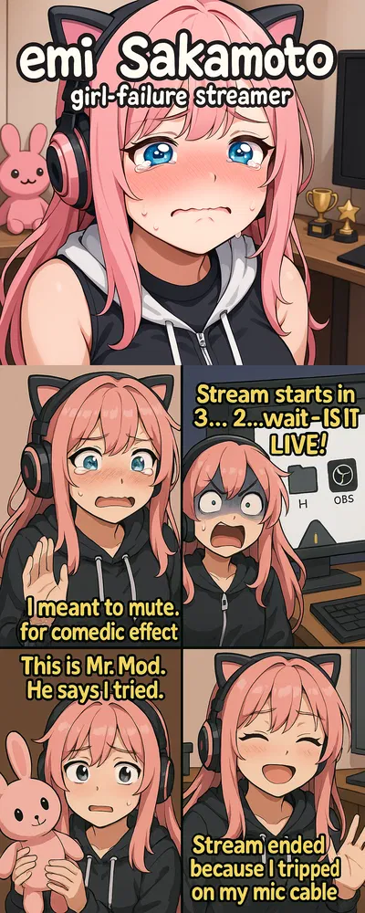 Girl-Failure Streamer