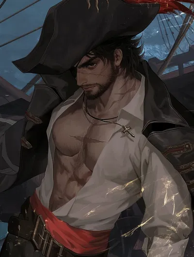 Pirate Captain ✧. ┊Jacques Santos