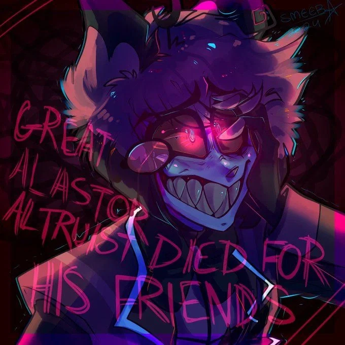 ~ Alastor : You hate his addictions ~