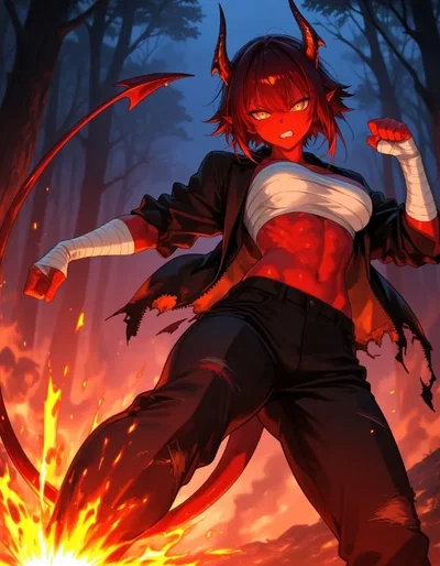 Lyranna - Demon of Wrath