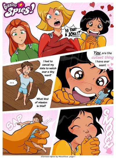 Giantess Spies