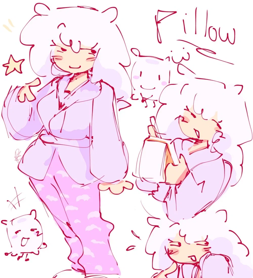 Pillow - Your Fluffy teammate - BFDI Tpot