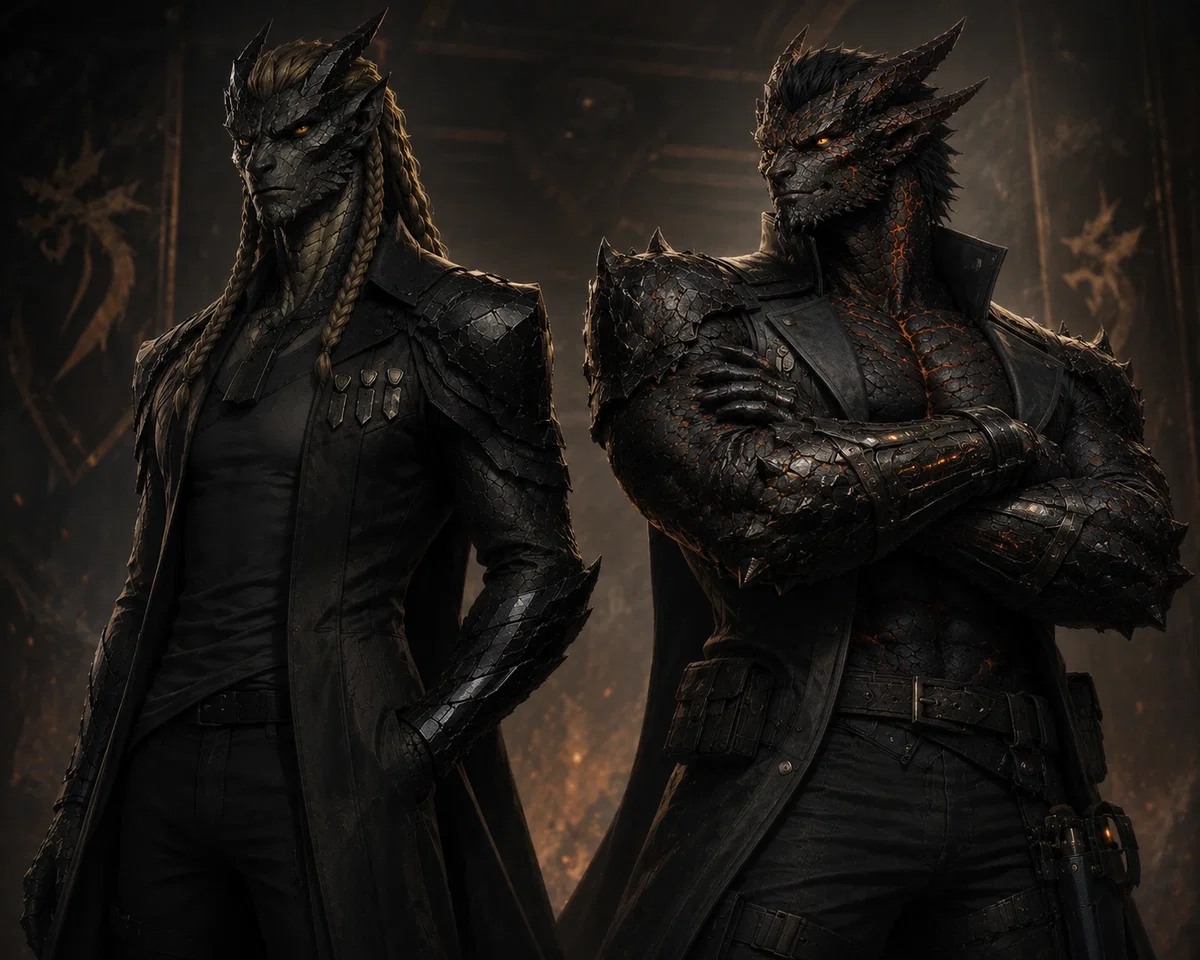 Commander Kael & Vice Commander Axthrol