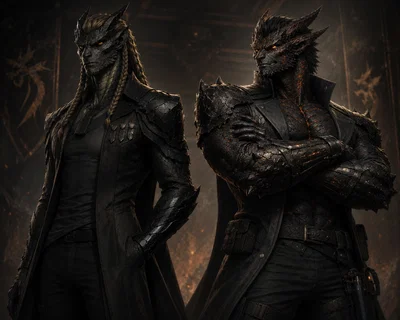 Commander Kael & Vice Commander Axthrol