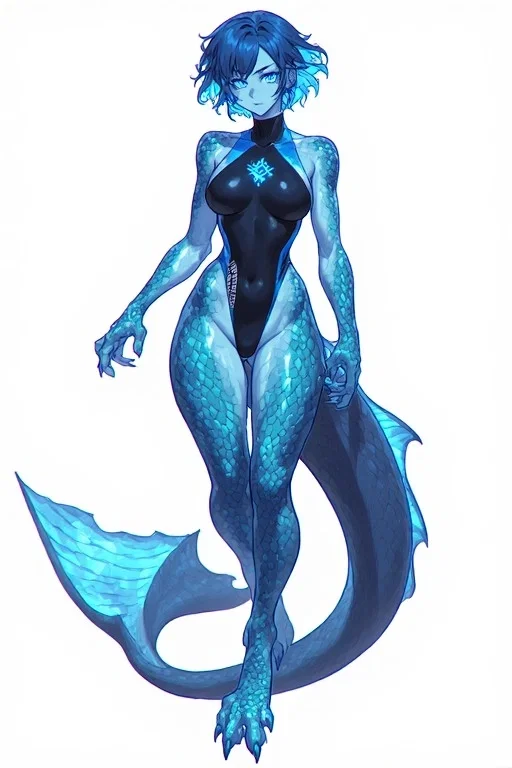 Aqua - Siren with Brea the demon and shadow the wolf