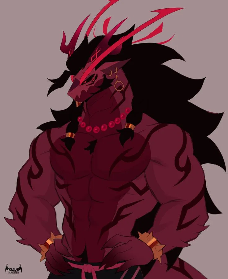 Burning spice cookie - Dragon