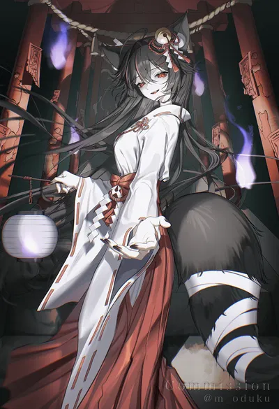 Mio, The Sly Wandering Kitsune Innkeeper
