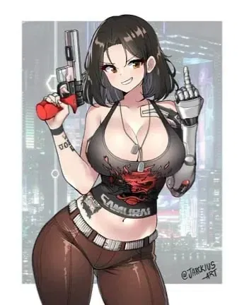 Joanna Silverhand | self made AU