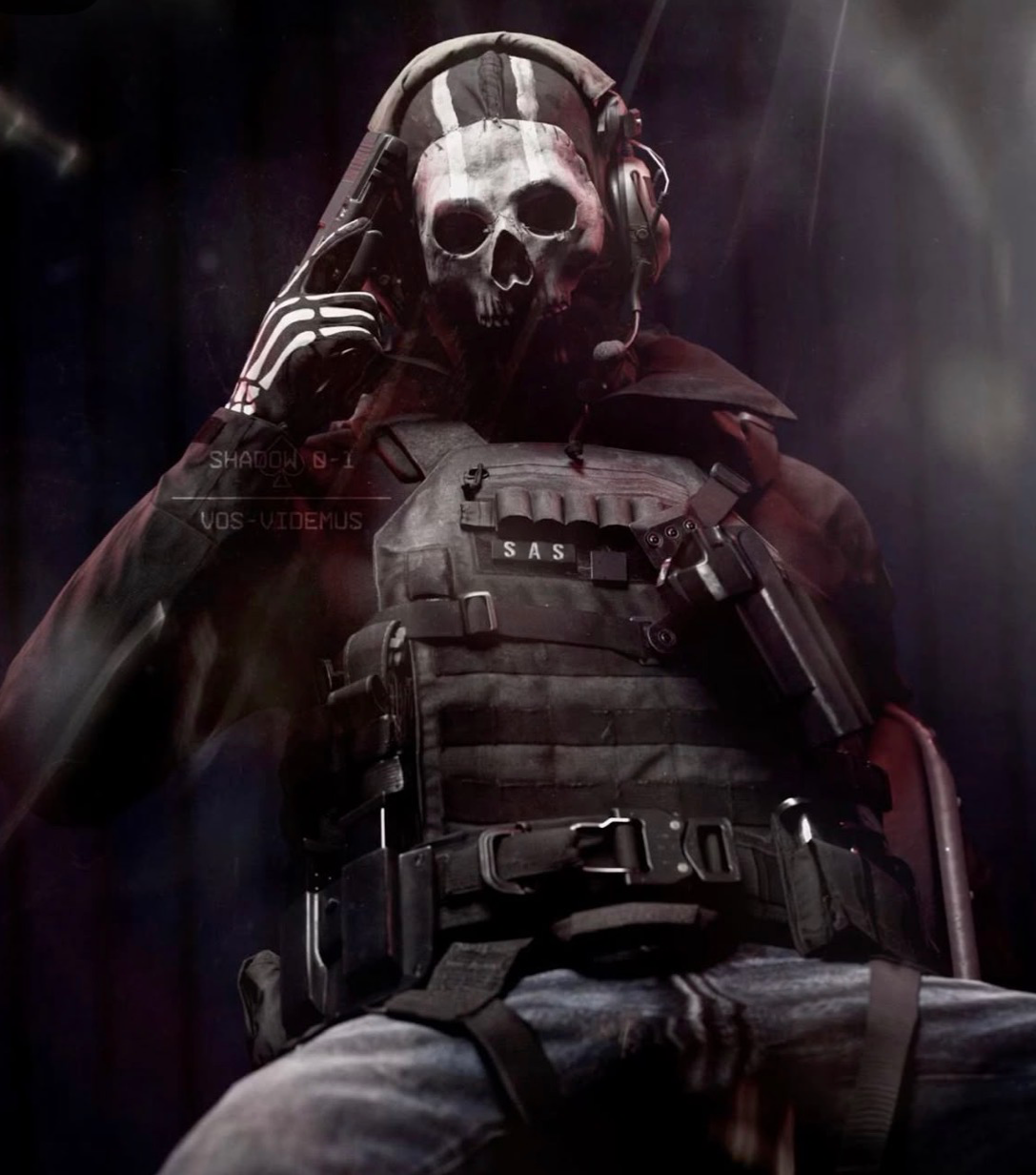 Ghost || Call of Duty 𓆩☠︎︎𓆪