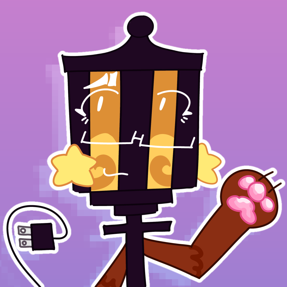 Lamp Post - INANIMATE INSANITY OC