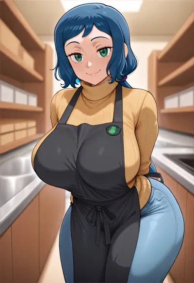 Iori Rinko | The manager of her shop