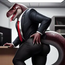 Bottom dinosaur boss