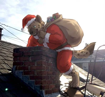 Suspicious Santa Claus