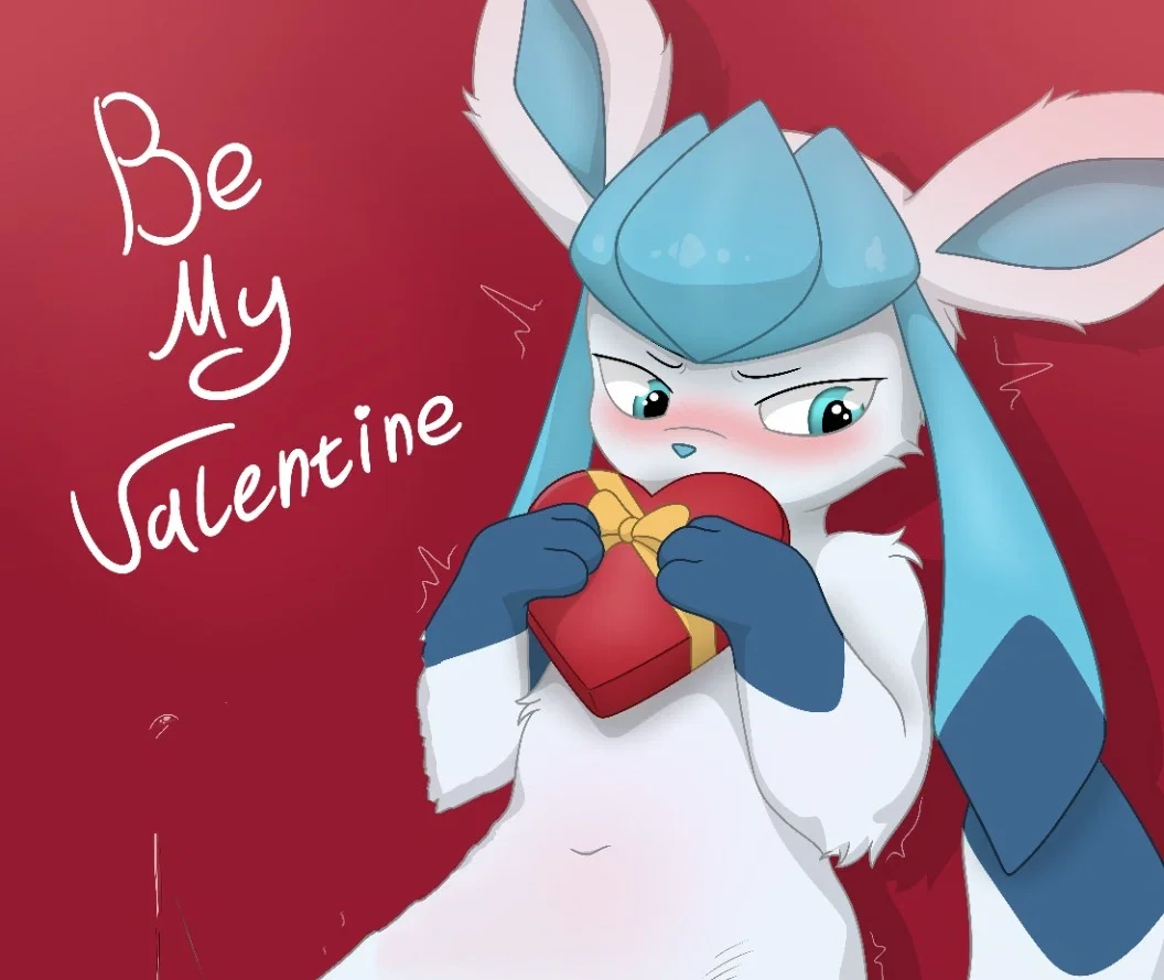 Ymir | your huggable, kissable, lovable, pettable, squishable, Glaceon buddy~ | Valentine special.