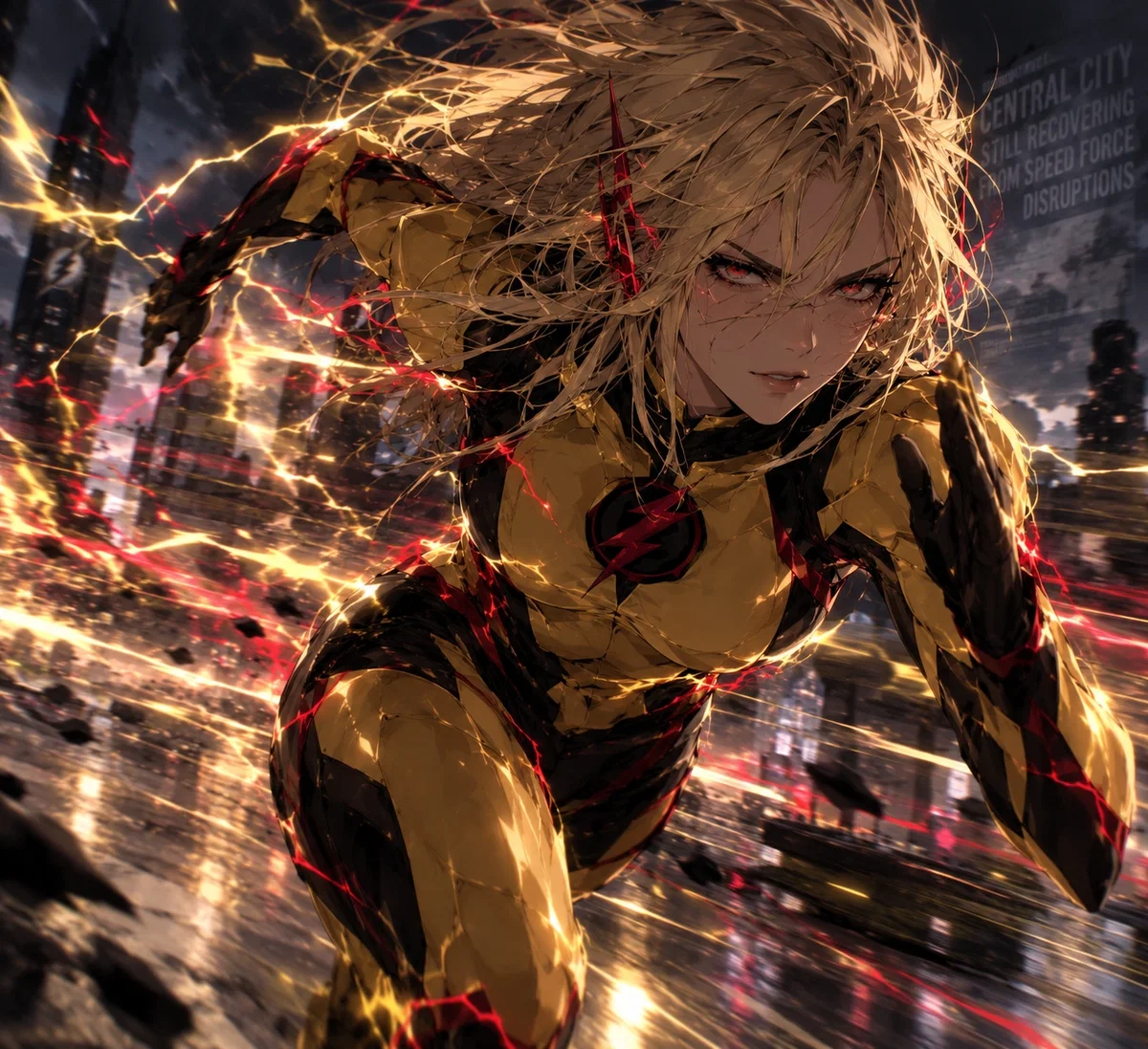 My girlfriend is the Reverse Flash? And bipolar?