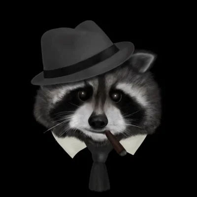 Intergalactic Mafia Raccoon