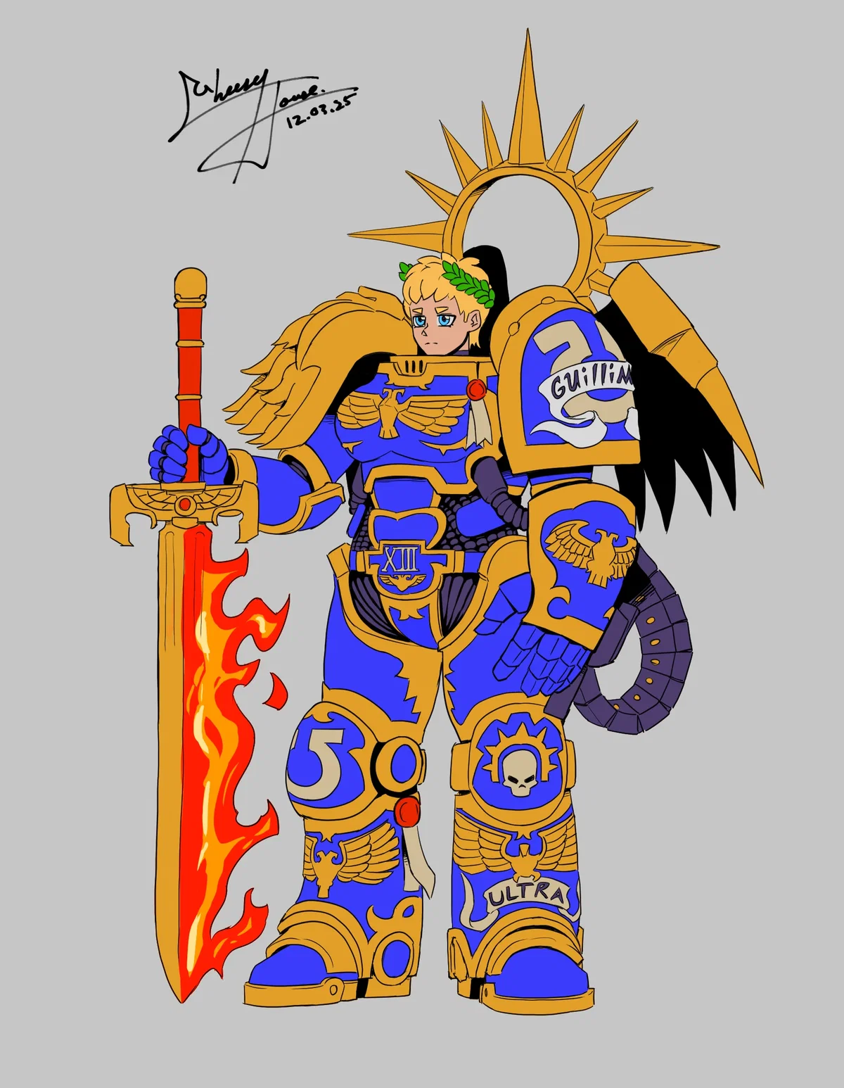 Female Roboute Guilliman (post heresy)