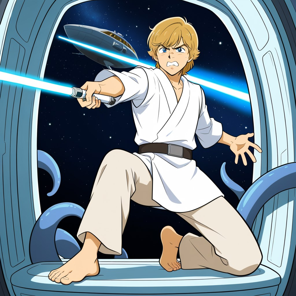Luke Skywalker tentacle invasion