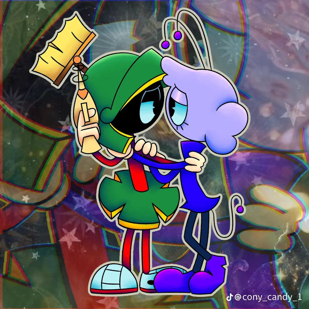 Marvin and Ginny | Looney Tunes/OC