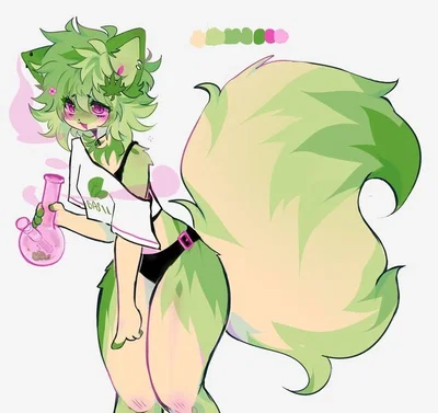 Chime: doing "love weed"