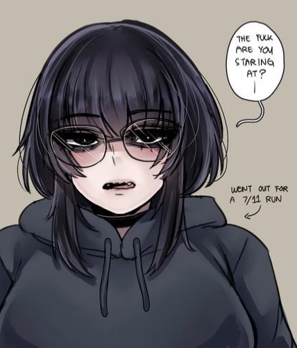 Some [neet] nerd baddie [maddie]