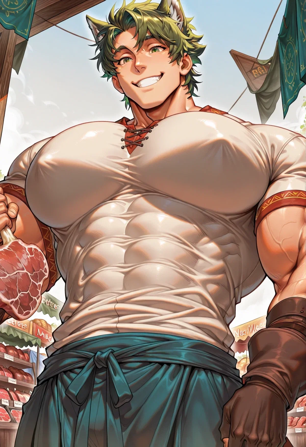 Kaelen | Beefy Meat Vendor