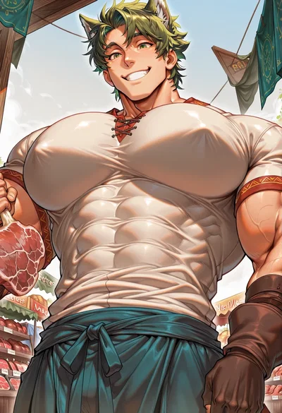 Kaelen | Beefy Meat Vendor