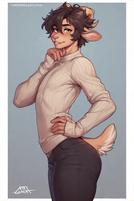 Your personal assistant goat furry | Cal